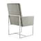 Manhattan Comfort Element Dining Armchair in Steel, PK2 2-DC029-ST - alternate 3
